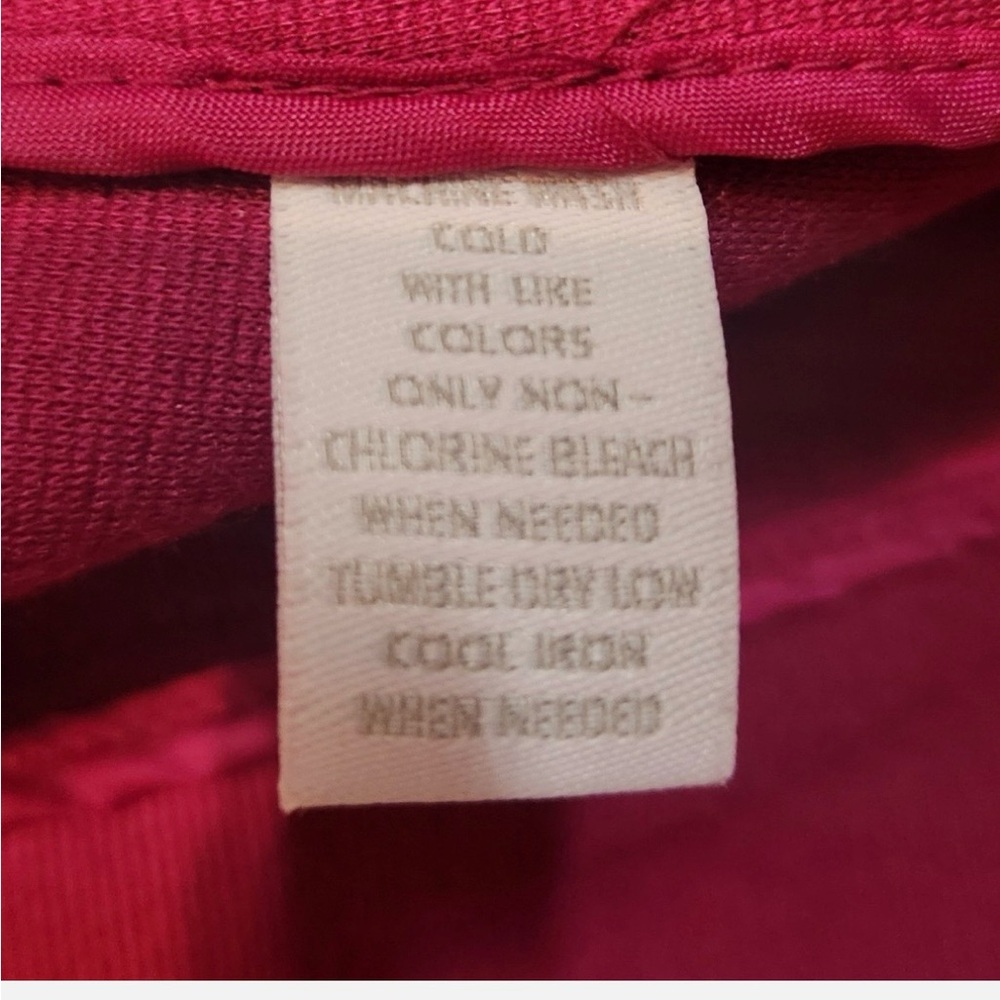 Charter Club Magenta Utility Jacket - Picture 5 of 7